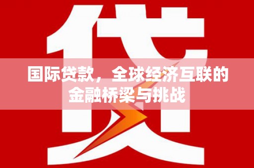 辽源国际贷款，全球经济互联的金融桥梁与挑战