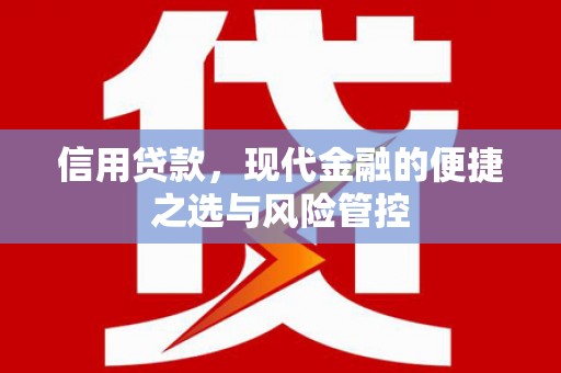 辽源信用贷款，现代金融的便捷之选与风险管控