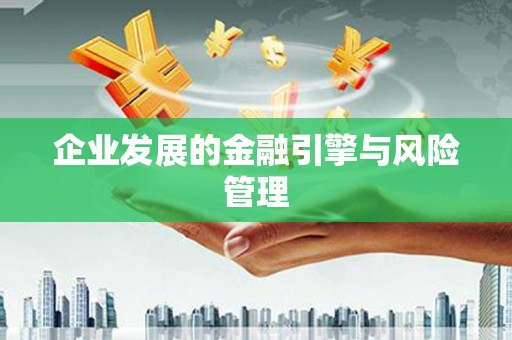 辽源企业发展的金融引擎与风险管理