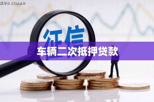 辽源车辆二次抵押贷款