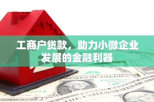 辽源工商户贷款，助力小微企业发展的金融利器