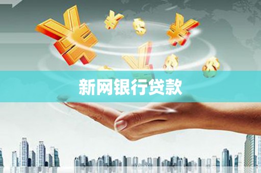 辽源新网银行贷款
