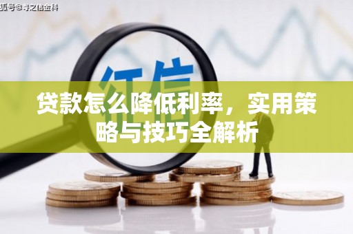 辽源贷款怎么降低利率，实用策略与技巧全解析