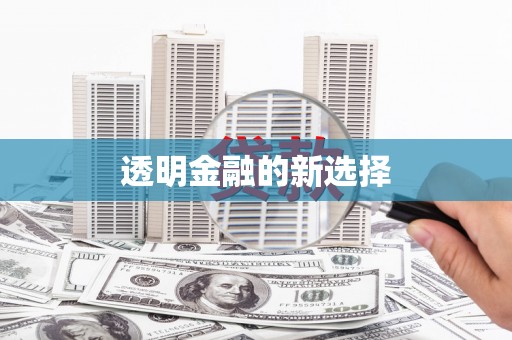 辽源透明金融的新选择
