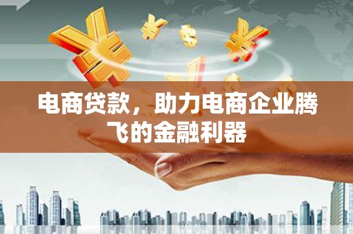 辽源电商贷款，助力电商企业腾飞的金融利器