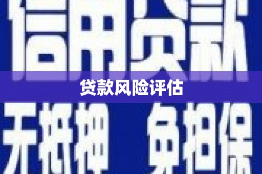 辽源贷款风险评估