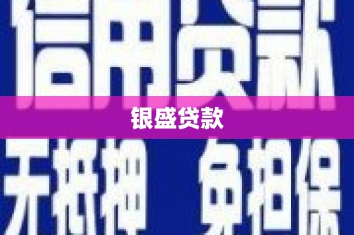 辽源银盛贷款