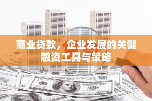 辽源商业贷款，企业发展的关键融资工具与策略