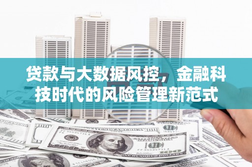 辽源贷款与大数据风控，金融科技时代的风险管理新范式