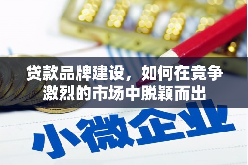 辽源贷款品牌建设，如何在竞争激烈的市场中脱颖而出