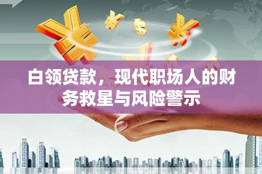 辽源白领贷款，现代职场人的财务救星与风险警示