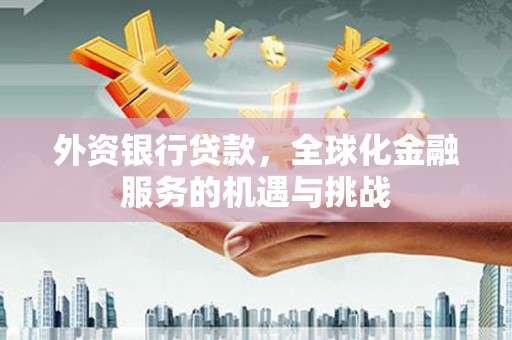 辽源外资银行贷款，全球化金融服务的机遇与挑战
