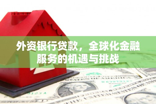 辽源外资银行贷款，全球化金融服务的机遇与挑战