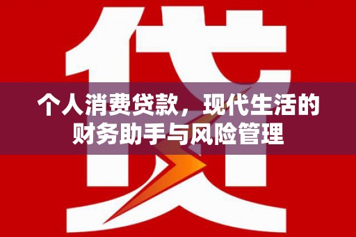 辽源个人消费贷款，现代生活的财务助手与风险管理