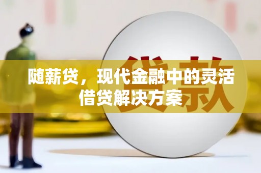 辽源随薪贷，现代金融中的灵活借贷解决方案