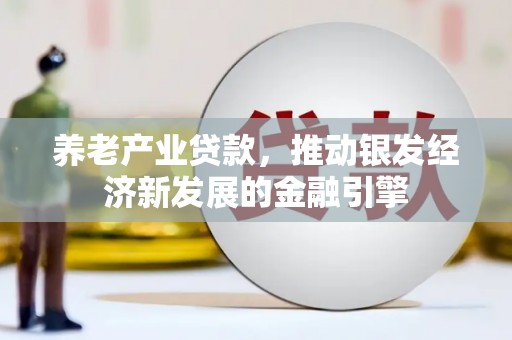 辽源养老产业贷款，推动银发经济新发展的金融引擎