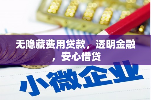 辽源无隐藏费用贷款，透明金融，安心借贷
