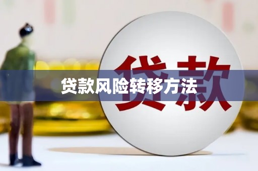 辽源贷款风险转移方法