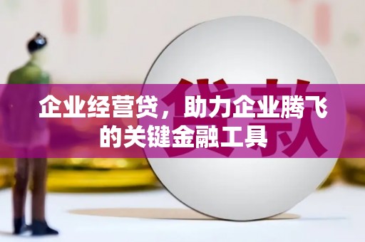 辽源企业经营贷，助力企业腾飞的关键金融工具