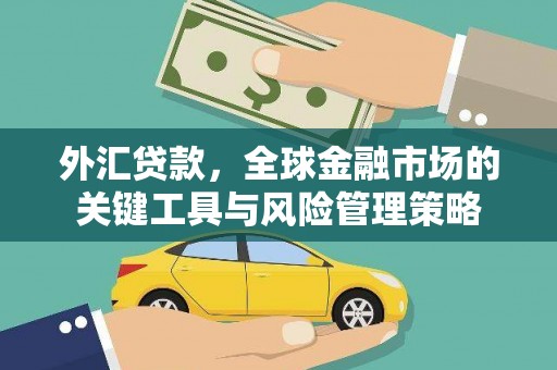 辽源外汇贷款，全球金融市场的关键工具与风险管理策略