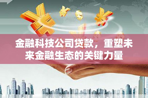 辽源金融科技公司贷款，重塑未来金融生态的关键力量