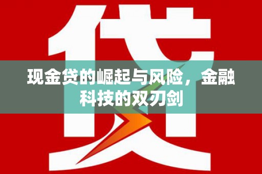 辽源现金贷的崛起与风险，金融科技的双刃剑