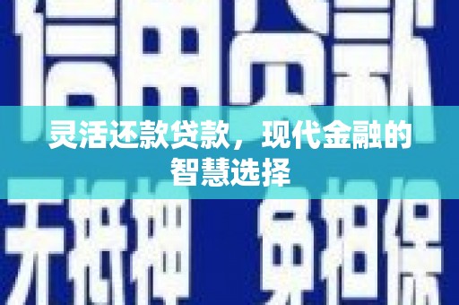 辽源灵活还款贷款，现代金融的智慧选择