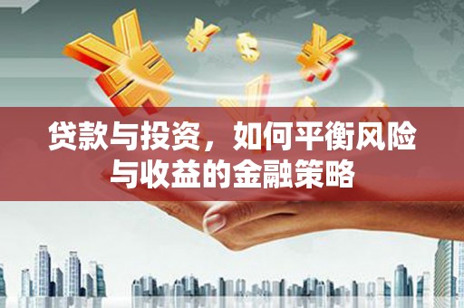 辽源贷款与投资，如何平衡风险与收益的金融策略