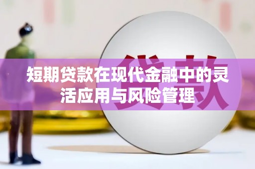 辽源短期贷款在现代金融中的灵活应用与风险管理