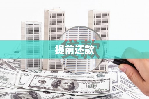 辽源提前还款
