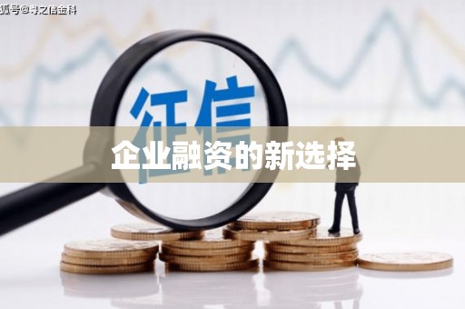 辽源企业融资的新选择