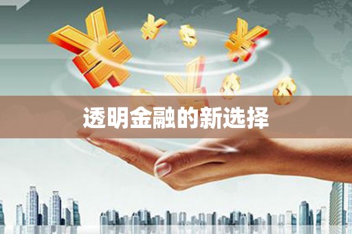 辽源透明金融的新选择